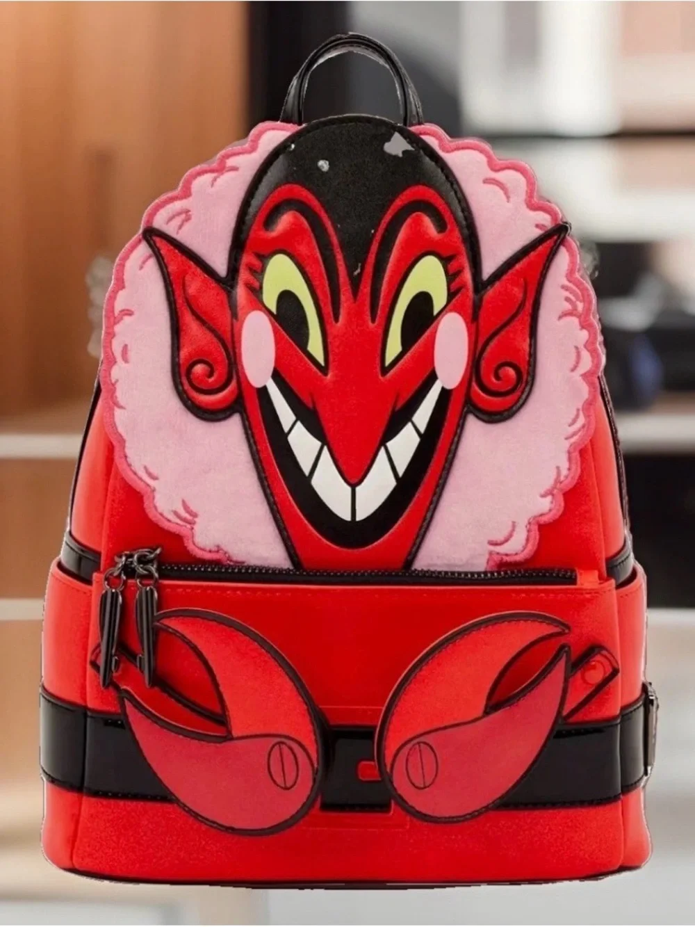 NEW w Tags POWER PUFF GIRLS Cartoon Network Glow in the Dark HIM Red Backpack